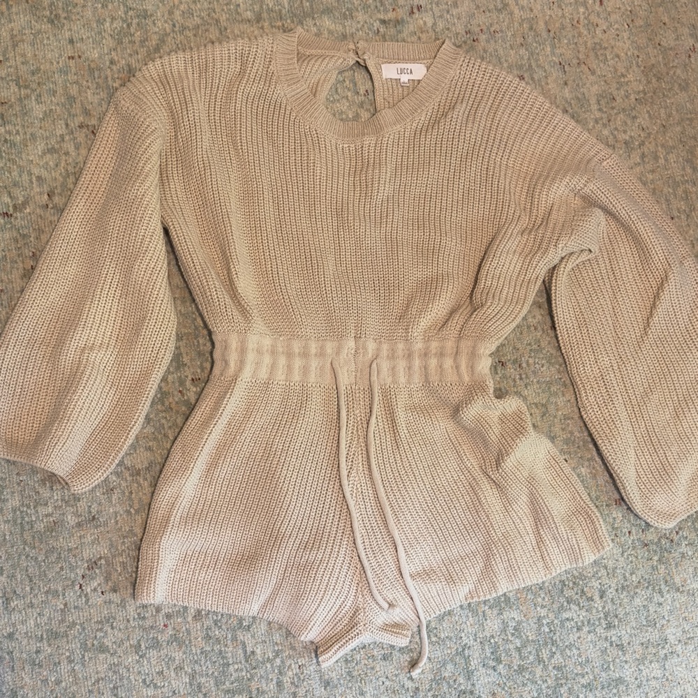 Sweater Romper